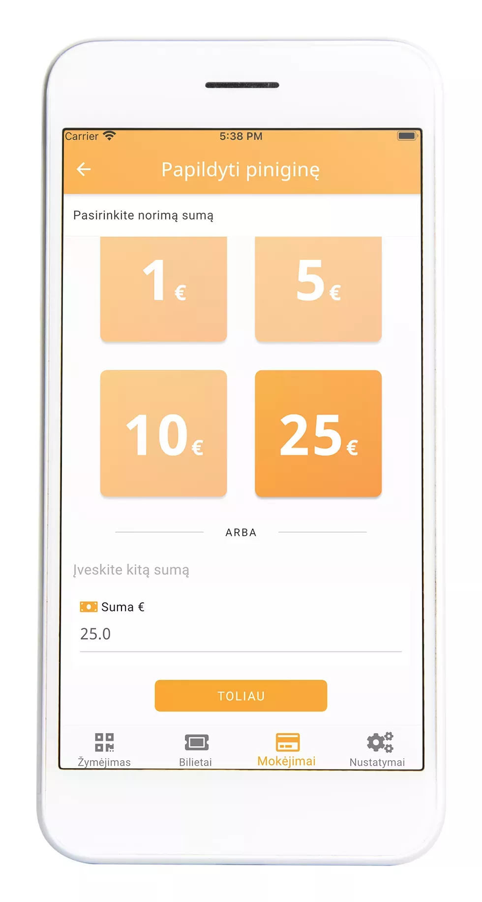 Mobilioji aplikacija „ŠiauliaiBUS“