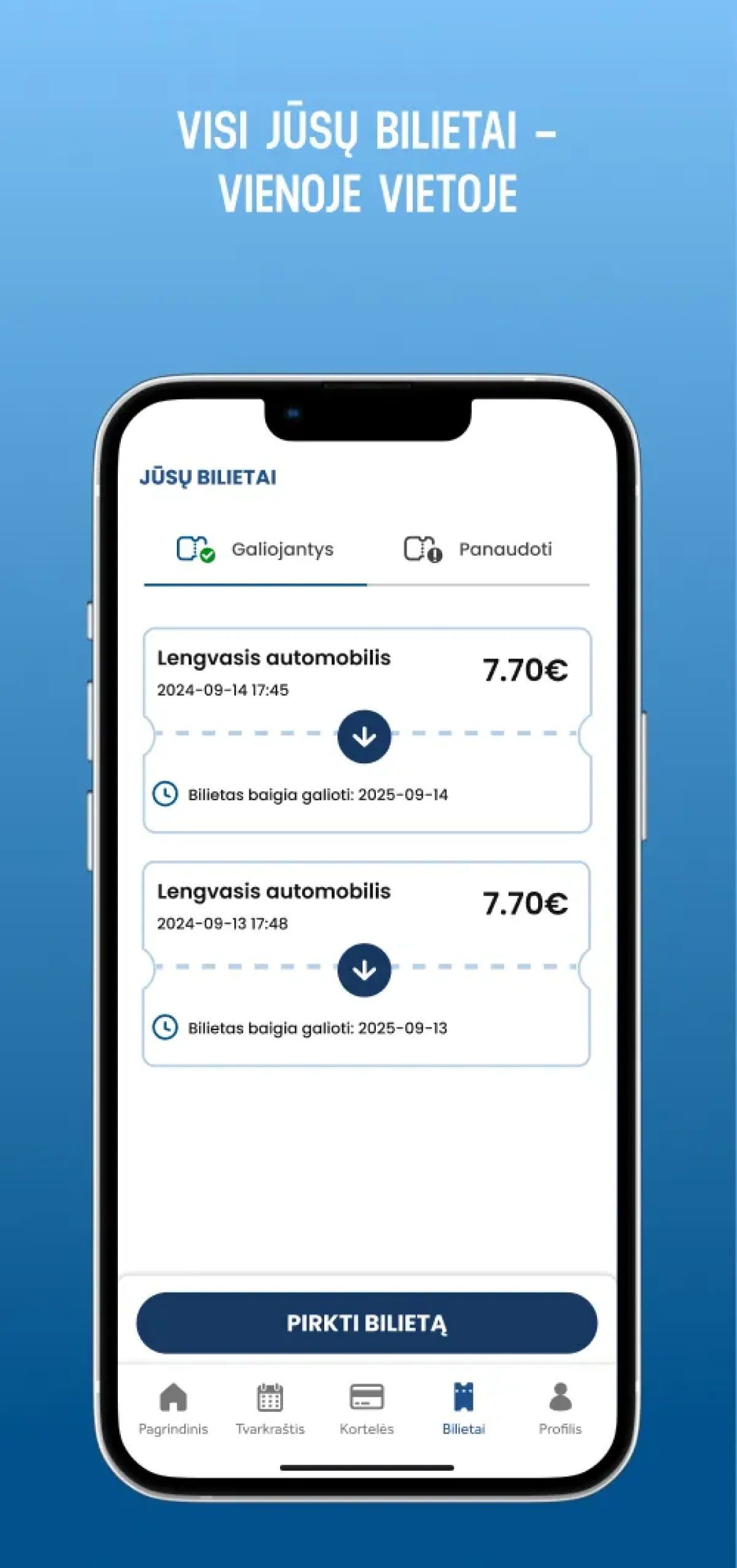 Mobilioji aplikacija „Smiltynės perkėla“