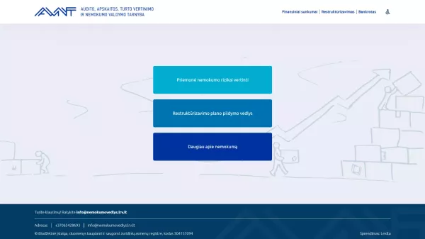 Created the information system "Nemokumo vedlys"