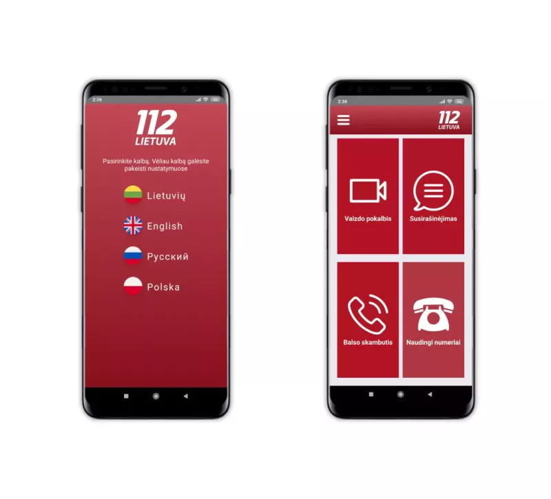 Mobilioji aplikacija „112 Lietuva“