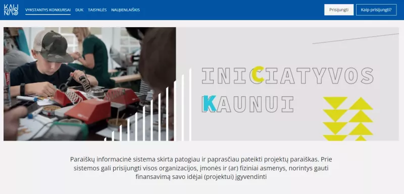 Kauno miesto paraiškų informacinė sistema
