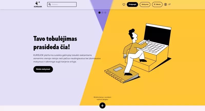 Suaugusiųjų švietimo platforma – Kursuok.lt