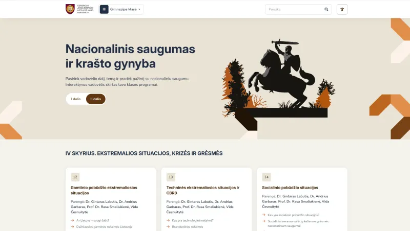 Interaktyvus mokymosi vadovėlis